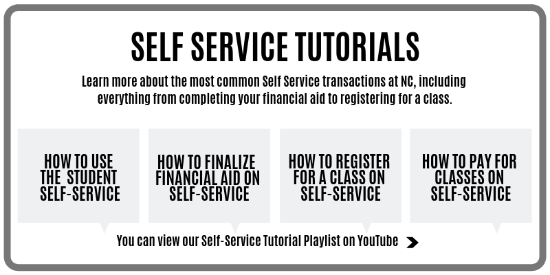 Self-Service Tutorials